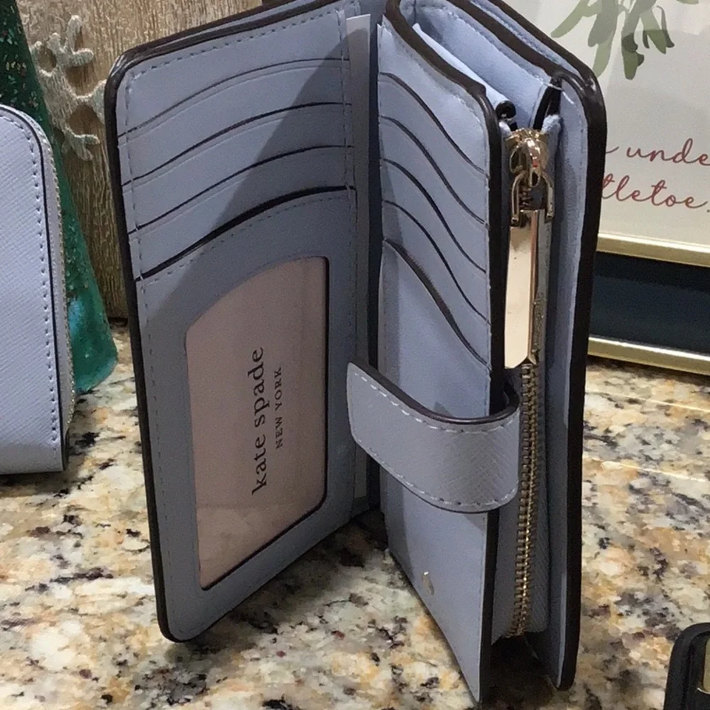 NEW Kate Spade Bun bun Martini Long Wallet & Compact Wallet SET!!! Rabbit Bunny